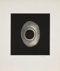 Lee Bontecou, Untitled, from Ten from Leo Castelli (F. 12), 1967, Screenprint, on muslin mounted to board (as issued), the full sheet