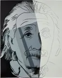 Albert Einstein, from Ten Portraits of Jews of the Twentieth Century (F. & S. 229) by Andy Warhol, 1980, Screenprint in colors, on Lenox Museum Board, the full sheet, sold Oct 2023