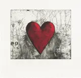Jim Dine, The Little Heart in a Landscape (C. 48)