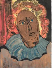 Elizabeth Etched by Grace Hartigan, 1984, Etching in colors, on wove paper, the full sheet, sold Oct 2023