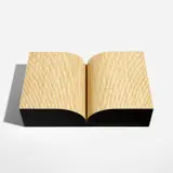 Richard Artschwager, Book (A. 10), 1987, Formica and wood multiple, with a green felt underside