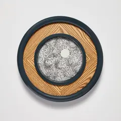 Port by Richard Artschwager, 1991, Painted wood, formica and painted Celotex multiple, sold Oct 2023
