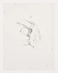 Robert Gober, Untitled, 1999, Etching, on Rives BFK paper, with full margins