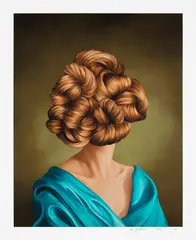 Ewa Juszkiewicz, Ginger Locks, 2021, Archival pigment print in colors, on wove paper, with full margins