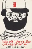 Eddie Martinez, A Big Old Steely Dan Conversation, 2005, Screenprint in colors, on wove paper, the full sheet