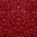 Theodora, from The Empresses (H. 10-3) by Damien Hirst, 2022, Laminated giclée print in colors with screenprinted glitter, flush-mounted to aluminum with metal strainer on the revers, offered Oct 2023