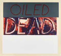 Bruce Nauman, Oiled Dead (State) (G. 608, C. 34), 1975, Lithograph and screenprint in colors, on Arches paper, with full margins