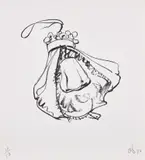 Claes Oldenburg, Double-Nose/Purse/Punching Bag/Ashtray (G. 259, A. & P. 72)