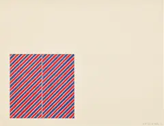 Frank Stella, Tetuan III, from For Meyer Schapiro (G. 528, A. 92), 1973, Lithograph and screenprint in colors, on Arches paper, with full margins