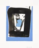 Untitled, from The Basque Suite (E. & B. 81) by Robert Motherwell, 1971, Screenprint in colors, on J. B. Green paper, with full margins, sold Sep 2023