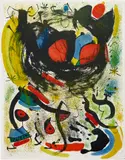 Joan Miró, Les Voyants (The Seers): plate I (M. 661)