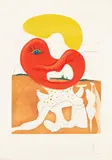 La Sang du yin et du yang, from La Conquête du cosmos (The Blood of Yin and Yang, from The Conquest of the Cosmos) (M. & L. 652) by Salvador Dalí, 1974, Etching and lithograph in colors with embossing, on Arches paper, with full margins, sold Sep 2023