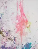 R.A. Obe Sir Frank Bowling, As if Eleven, from Tate Modern 21 Years, 2020, Screenprint in colors and metallic gold, on Somerset paper, the full sheet