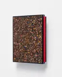 Fred Tomaselli, Phrase Book, 2000, The complete set of one etching, three relief prints and five offset lithographs in colors, on wove and perforated papers, with title page, justification and text by Rick Moody, all bound and the relief prints and etching tipped-in (as issued), all contained in the original wood and epoxy, hangable, presentation box designed by the artist