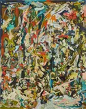 Cecily Brown, The Cutter, 2018-2021, Giclée print in colors, on Epson Hot Press Bright paper, the full sheet