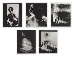 Five Photogravures by Lyle Ashton Harris, 2004, The complete set of five photogravures, on Somerset paper, with full margins, the sheets loose (as issued), with colopho, offered Sep 2023