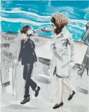 Elizabeth Peyton, John and Jackie, 2000, Lithograph in colors, on wove paper, the full sheet