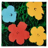Charles Lutz, Flowers, 2008, Screenprint in colors, on stretched canvas