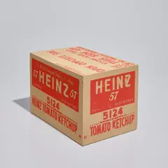 Charles Lutz, Heinz Box, from Denied Warhol Sculptures, 2007, Screenprint and latex paint on wood multiple