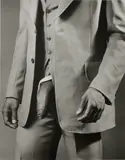 Robert Mapplethorpe, Man in Polyester Suit