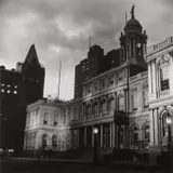 Peter Hujar, City Hall at Night