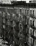 East 100th Street, New York (facades) by Bruce Davidson, 1966, Gelatin silver print, printed later, sold Apr 2023