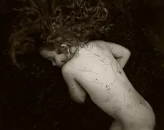 Fallen Child by Sally Mann, 1989, Gelatin silver print, sold Apr 2023