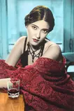 Youssef Nabil, Amani by Window, Cairo, 1993, Hand-colored gelatin silver print