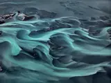 Edward Burtynsky, Ölfusá River #1, Iceland
