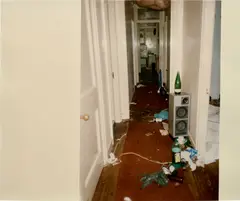 trashed flat - corridor by Wolfgang Tillmans, 1992, Chromogenic print, printed 1993, sold Apr 2023