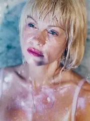 Marilyn Minter, Double Bubble, 2007, Chromogenic print, face-mounted to Plexiglas and flush-mounted