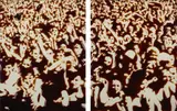 Mass from Pictures of Chocolate by Vik Muniz, 1998, Dye destruction diptych, each flush-mounted, sold Apr 2023
