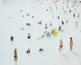 Massimo Vitali, Animaletti 1 (#2024), 2004, Chromogenic print, printed 2022, face-mounted to Plexiglas