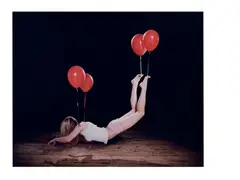 Sam Taylor-Johnson, Escape Artist (Red), 2008, Chromogenic print