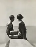 George Hoyningen-Huene, Divers, Horst with Model, Paris, 1930, Gelatin silver print, printed later