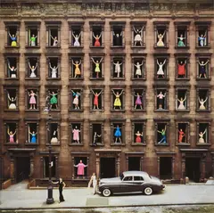 Girls in the Windows, New York City by Ormond Gigli, 1960, Pigment print, printed later, sold Apr 2023