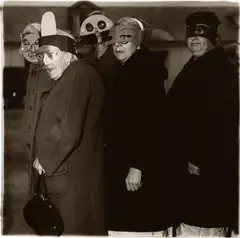 Untitled (14) by Diane Arbus, 1970-1971, Gelatin silver print, printed later by Neil Selkirk, sold Apr 2023