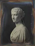 William Southgate Porter, Study of a Sculpted Bust of a Woman, circa 1848, Daguerreotype
