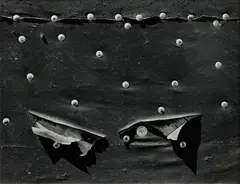 Ansel Adams, Tar Paper with Nails, Near Mora, New Mexico, circa 1958, Mural-sized gelatin silver print, printed no later than 1962