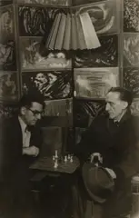 Marcel Duchamp and Man Ray, Paris by Man Ray, 1956, Gelatin silver print, sold Apr 2023