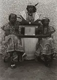 Seydou Keïta, Three women wearing 'Grand dakar' dresses and 'a la de gaulle' headscarves