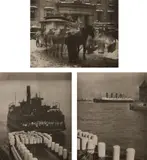 Alfred Stieglitz, Selected Photogravures from Camera Work, 1892-1910, Three photogravures on Japanese tissue, printed 1911, from Camera Work No. 36