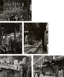 Todd Webb, Selected Images of New York, 1946, Five gelatin silver prints, printed later