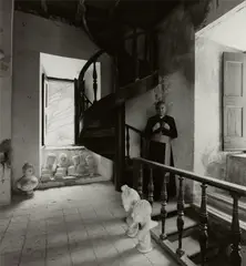 Patrick Faigenbaum, Monseigneur Del Gallo, Rome, 1987, Gelatin silver print, printed 1990