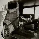 Migrant Worker at Rest by Dorothea Lange, 1935, Gelatin silver print, printed later, sold Mar 2023
