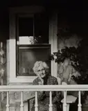 Dorothea Lange, Mrs. Neagle on Porch, Toquerville, Utah, from Three Mormon Towns