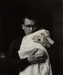Dorothea Lange, Second Born, Berkeley, 1955, Gelatin silver print, probably printed 1950s