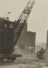 Alma Lavenson, Dredger, 1929, Gelatin silver print