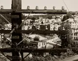 Walker Evans, View of Morgantown, West Virginia, 1935, Gelatin silver print