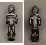 Walker Evans, Selected Studies of African Sculpture, 1935, Two gelatin silver prints